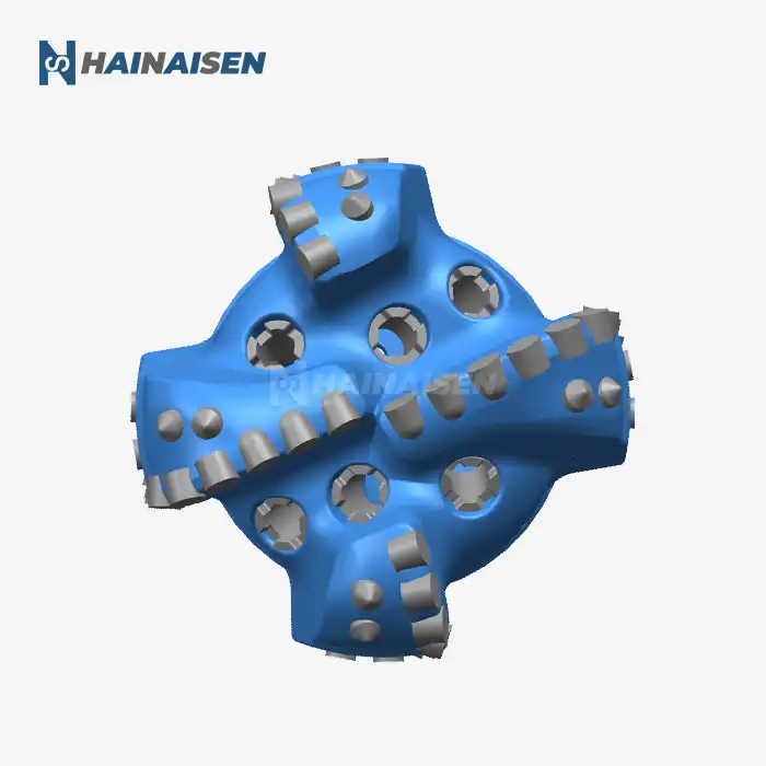 Four Blade Wing High Performance Petroleum Drill Bit